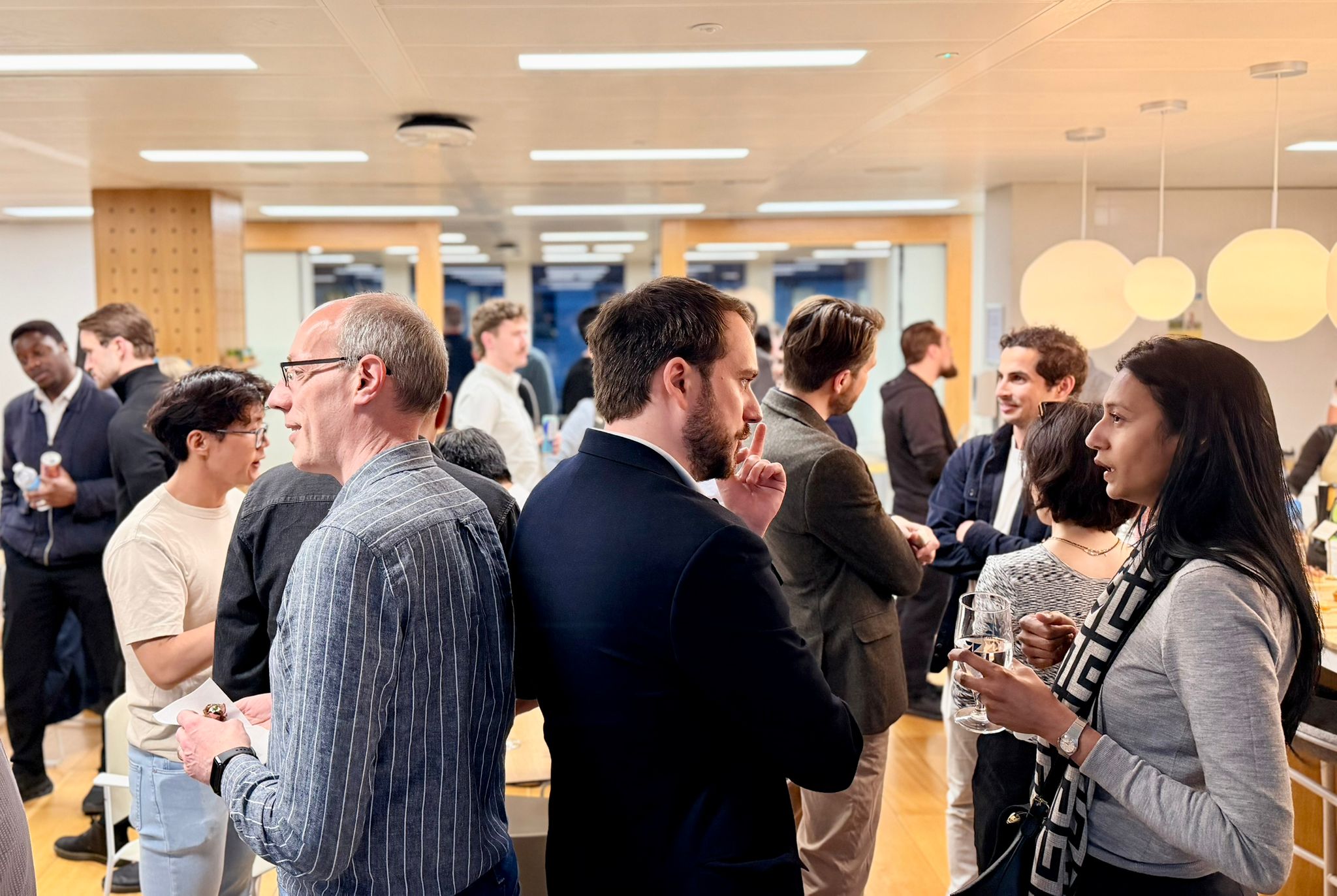 Guests networking at The Rise of Agentic Payments