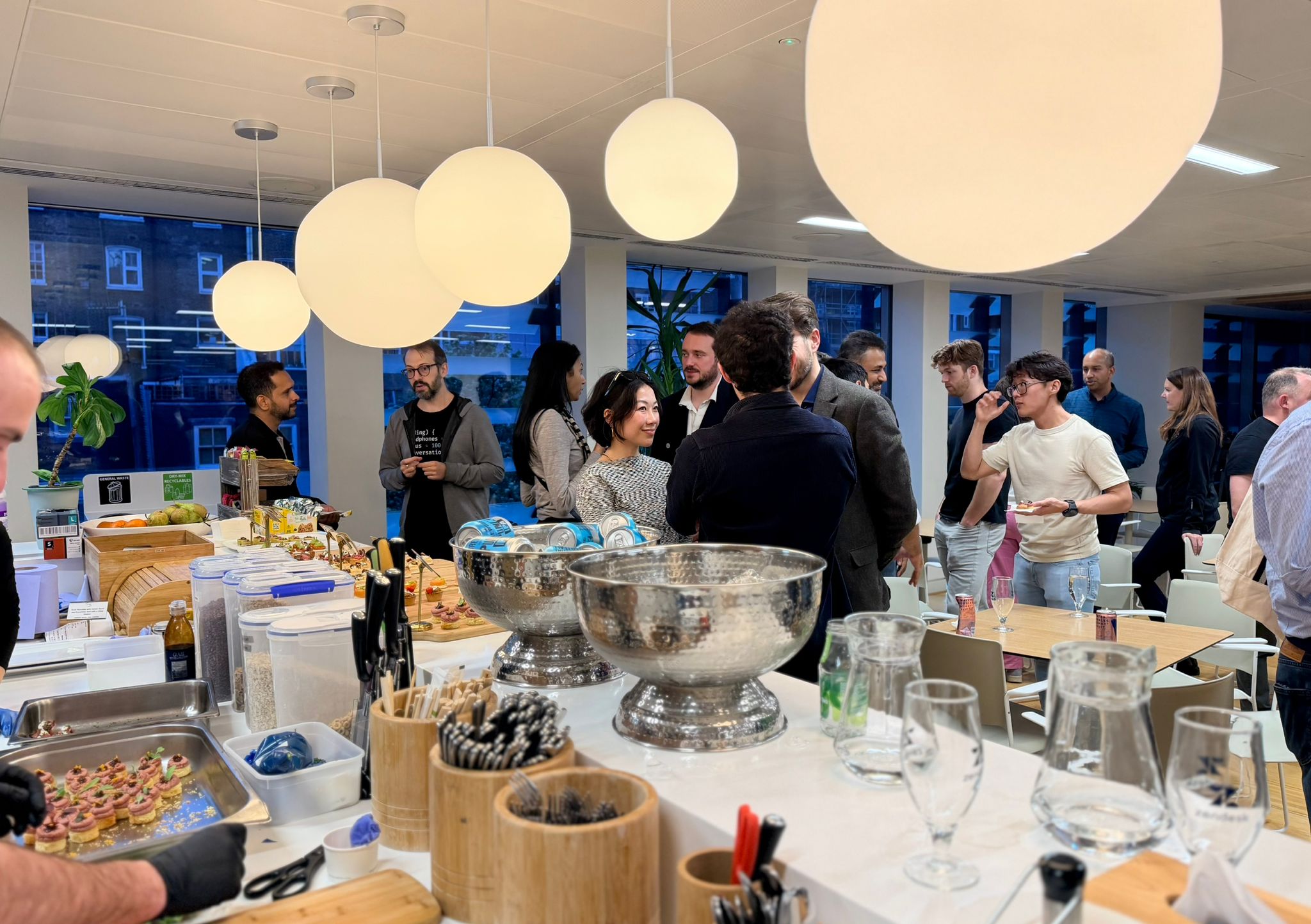 Guests networking at The Rise of Agentic Payments