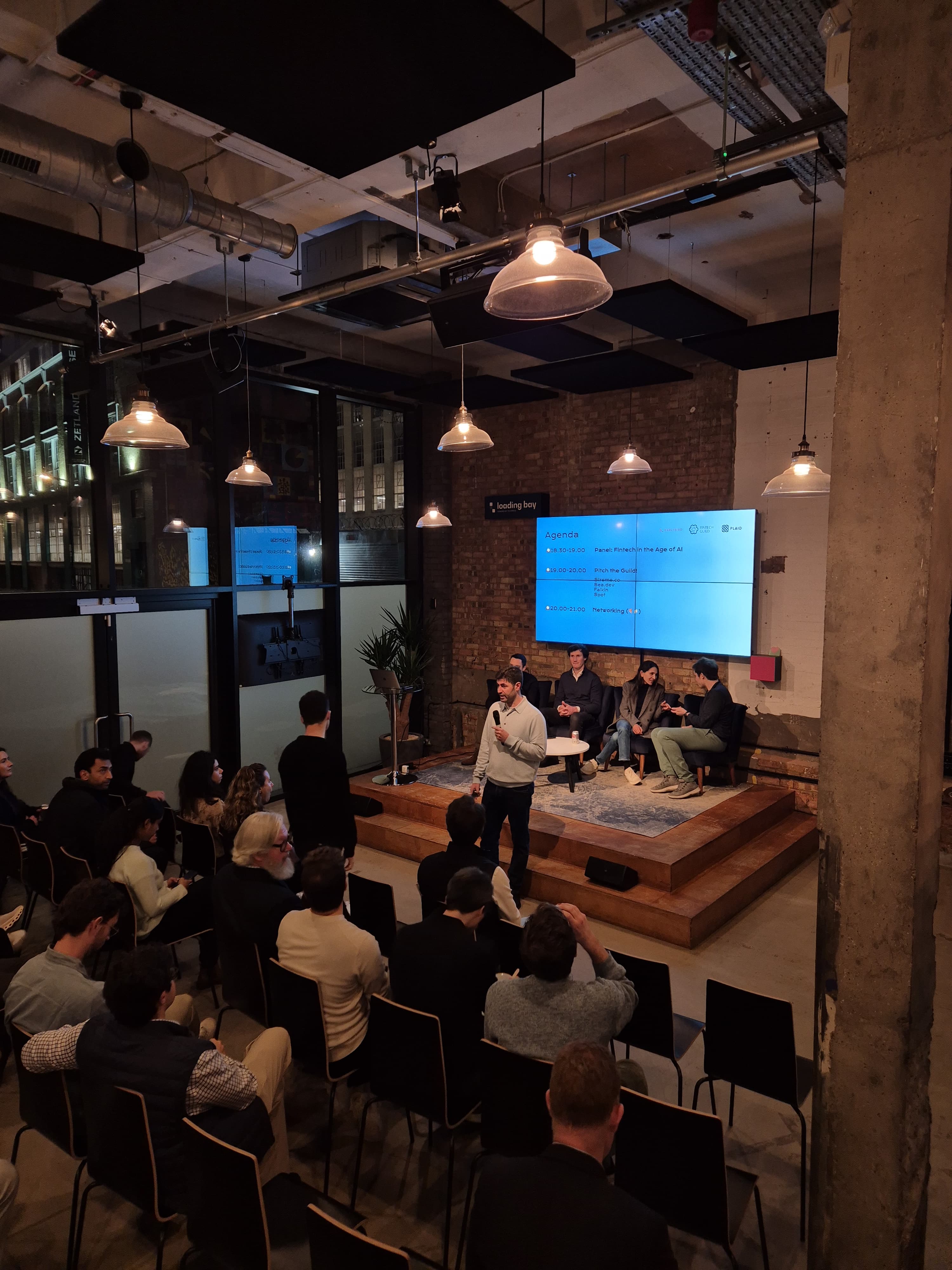 Panel debate at Pitch the Guild #2